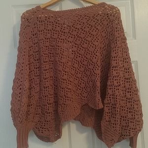 Jessica Simpson pink soft sweater size XS